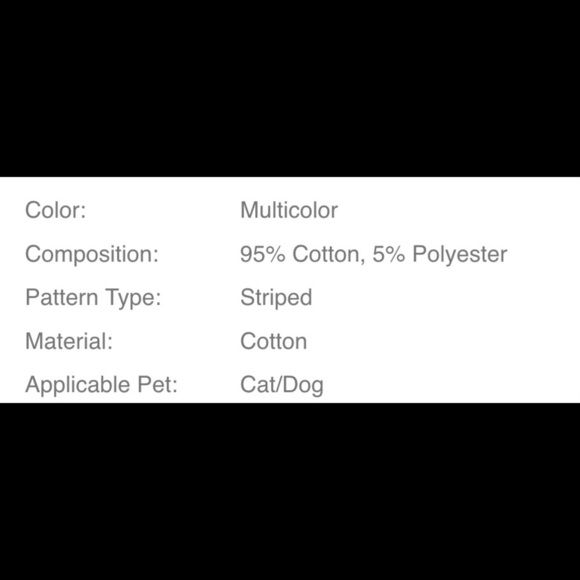 Striped Pattern Pet Tank - Picture 5 of 13